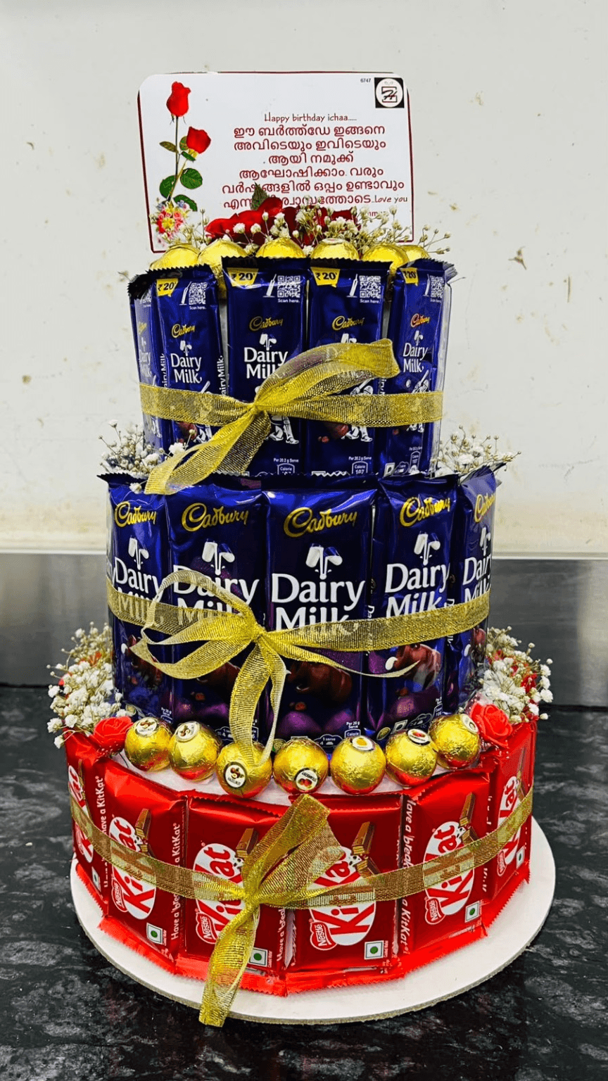 Grand Theme Custom Centrepiece — Custom Cakes at The Cake Walk, Kaduthuruthy